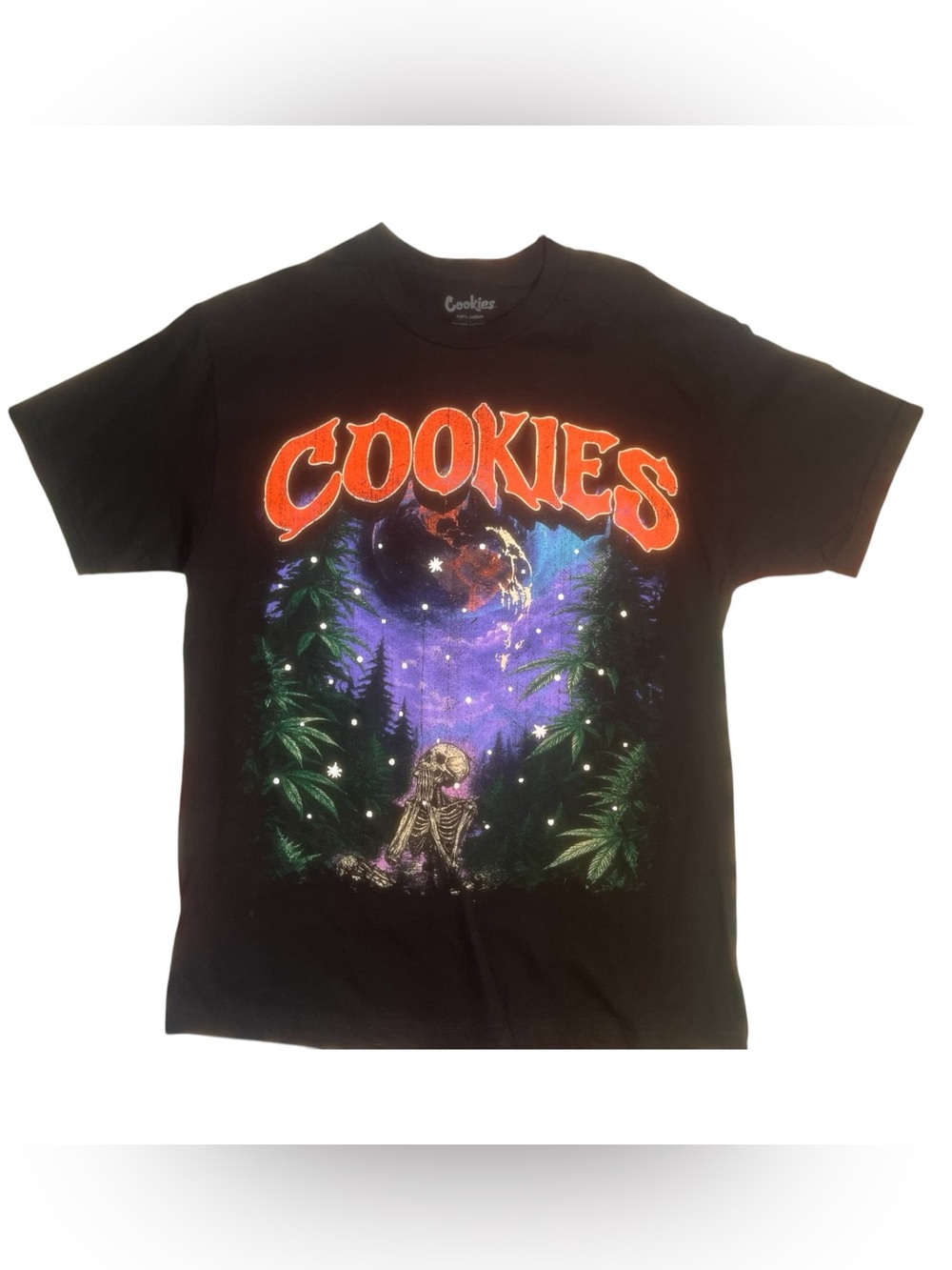 Sz large Cookies graphic tee